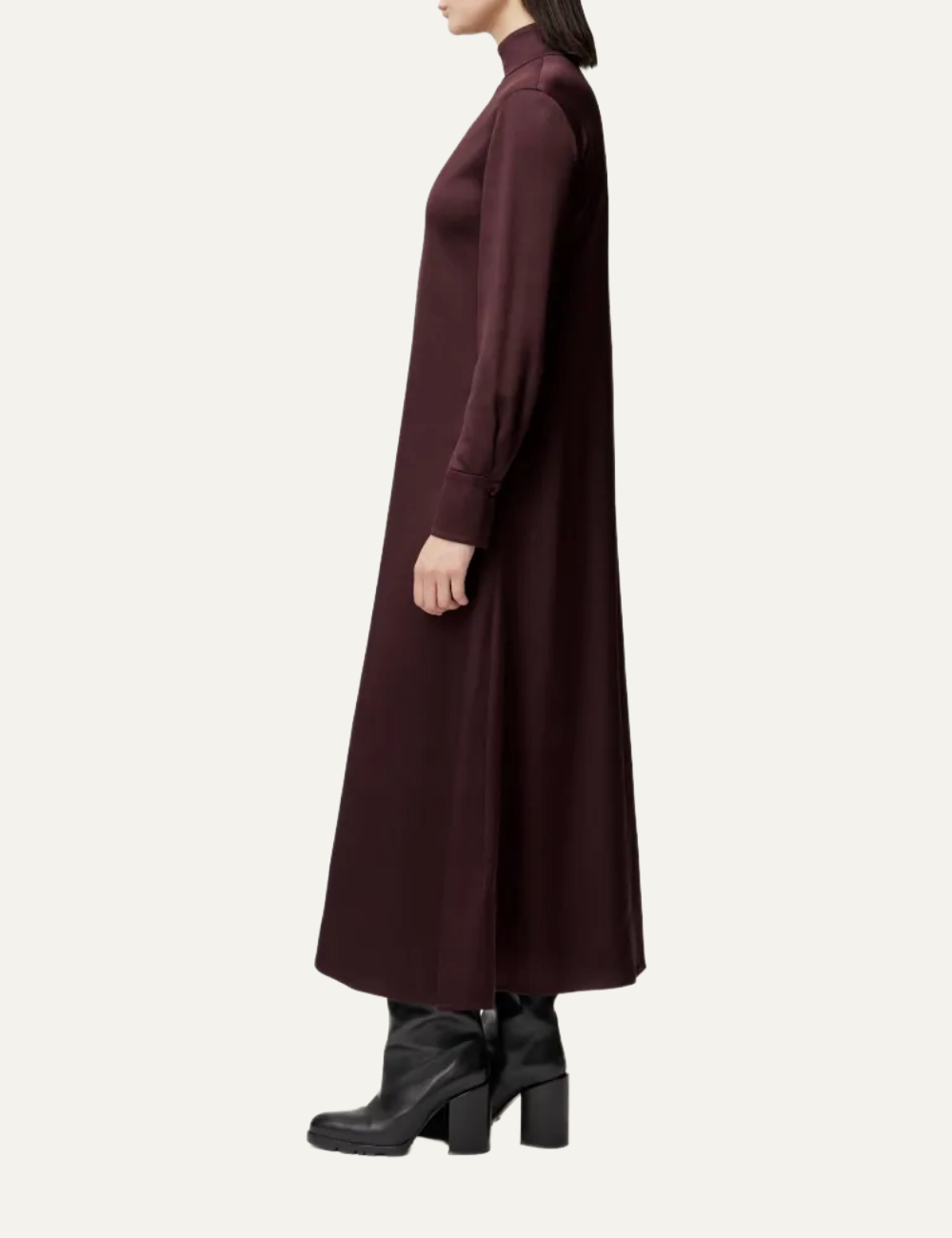DRYKORN NAINEN MAXI DRESS BROWN