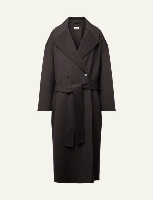 DRYKORN BUDBY WOOL COAT BROWN