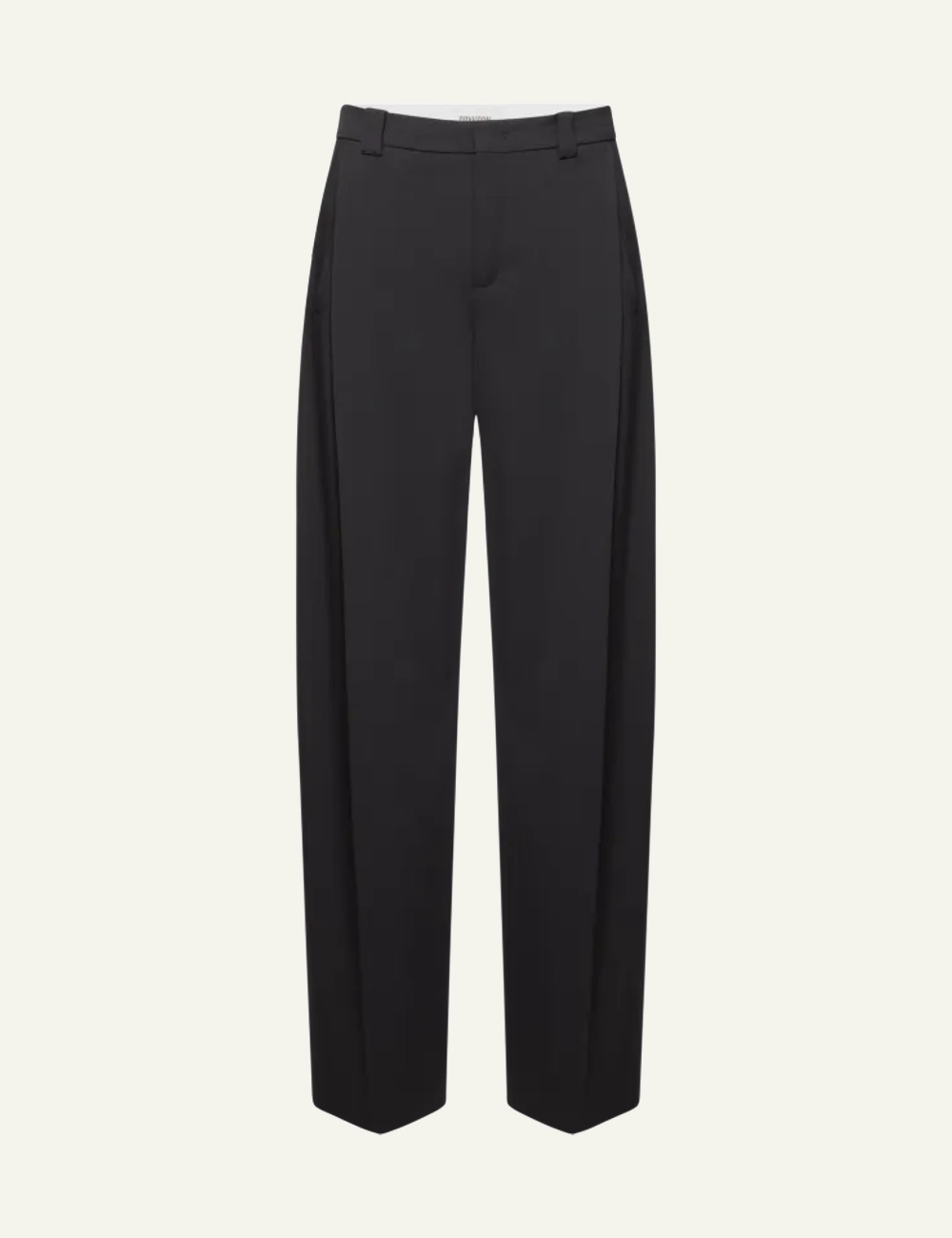 DRYKORN UNPACK TROUSERS IN TECHNO TWIL BLACK