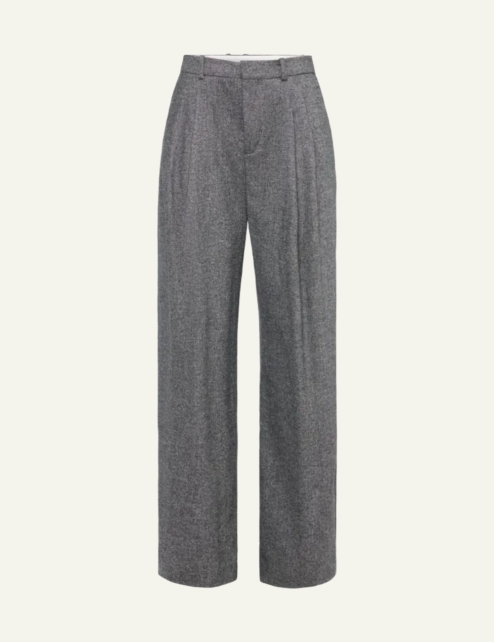 DRYKORN INK CASUAL PLEATED TROUSERS IN FLANNEL GREY