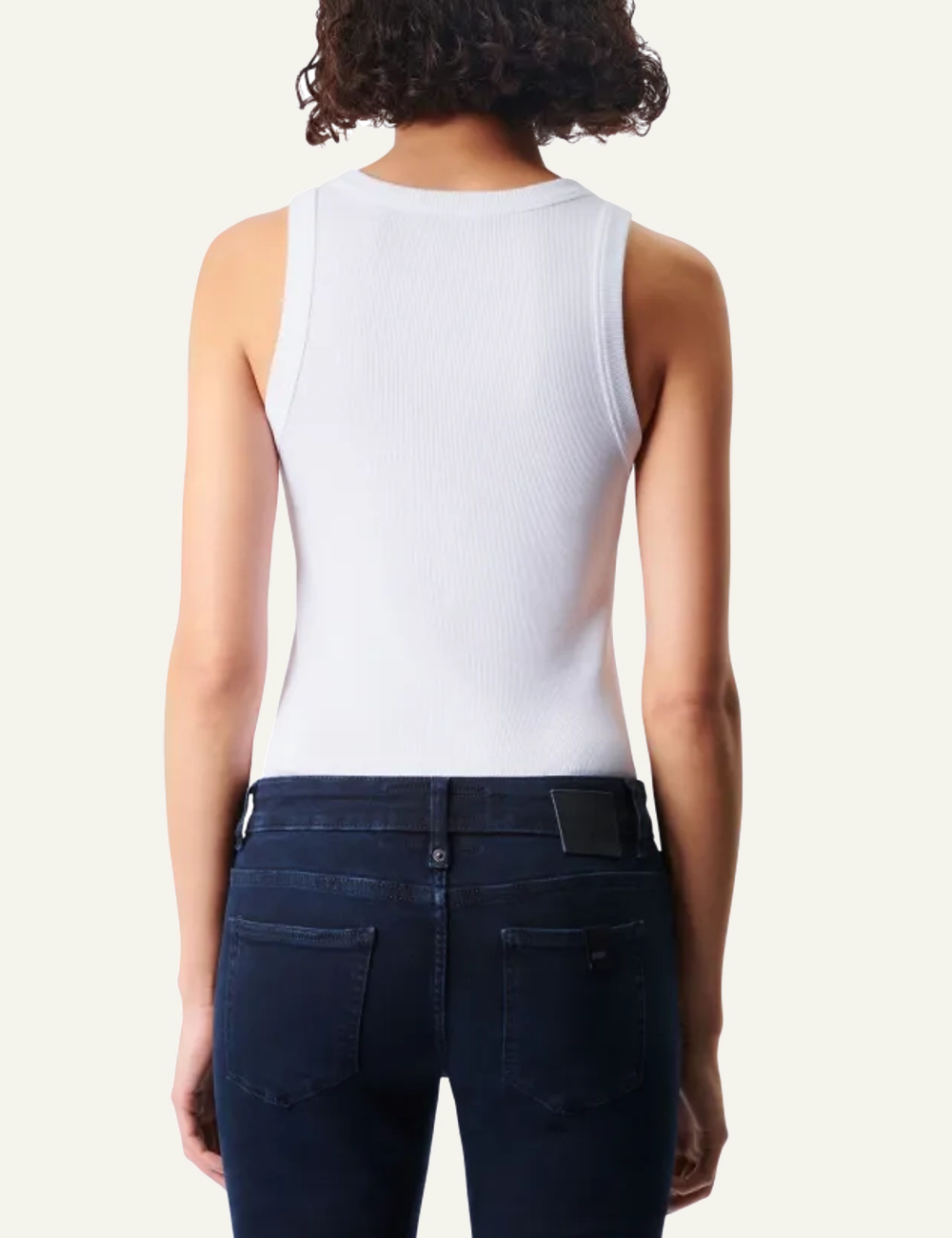 DRYKORN OLINA TOP IN COTTON WHITE