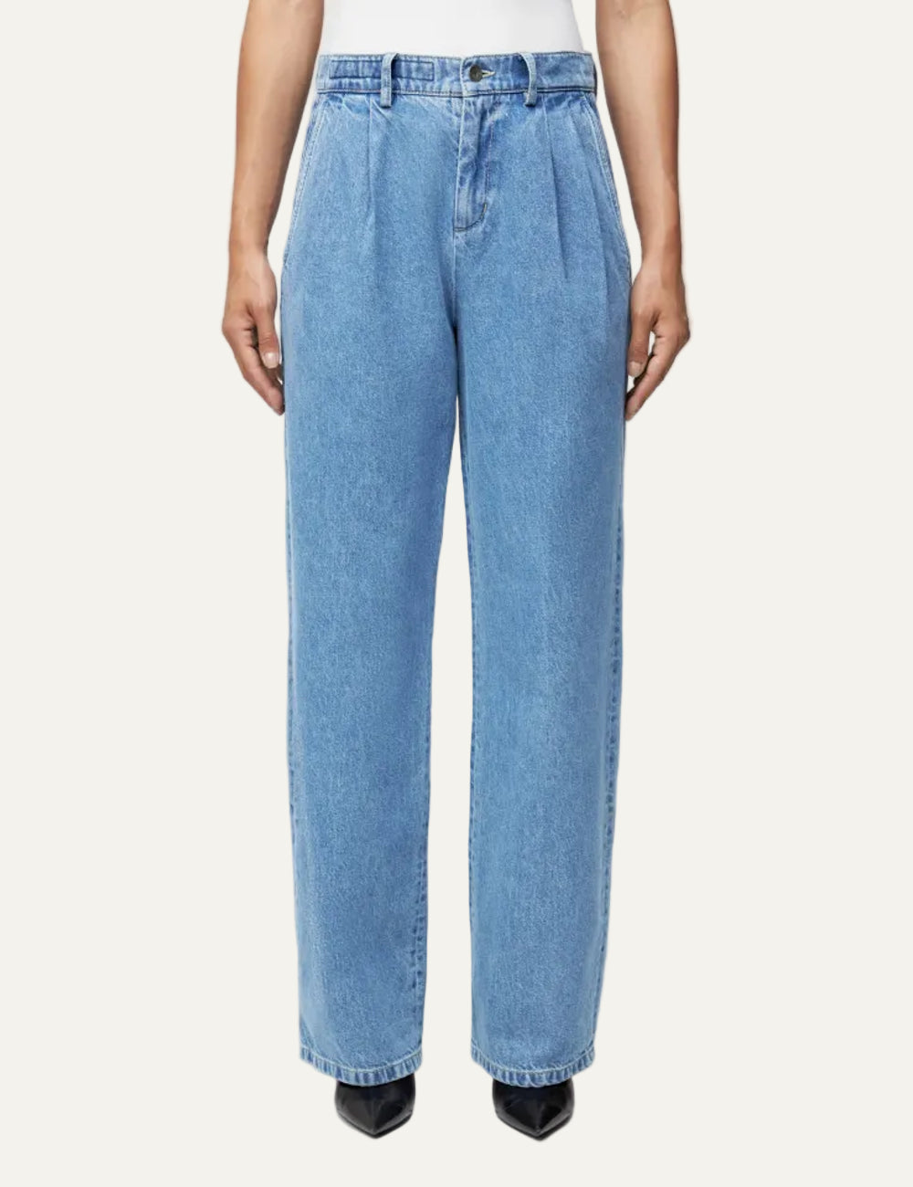 DRYKORN BEHANCE 5 POCKET DENIM IN BLUE