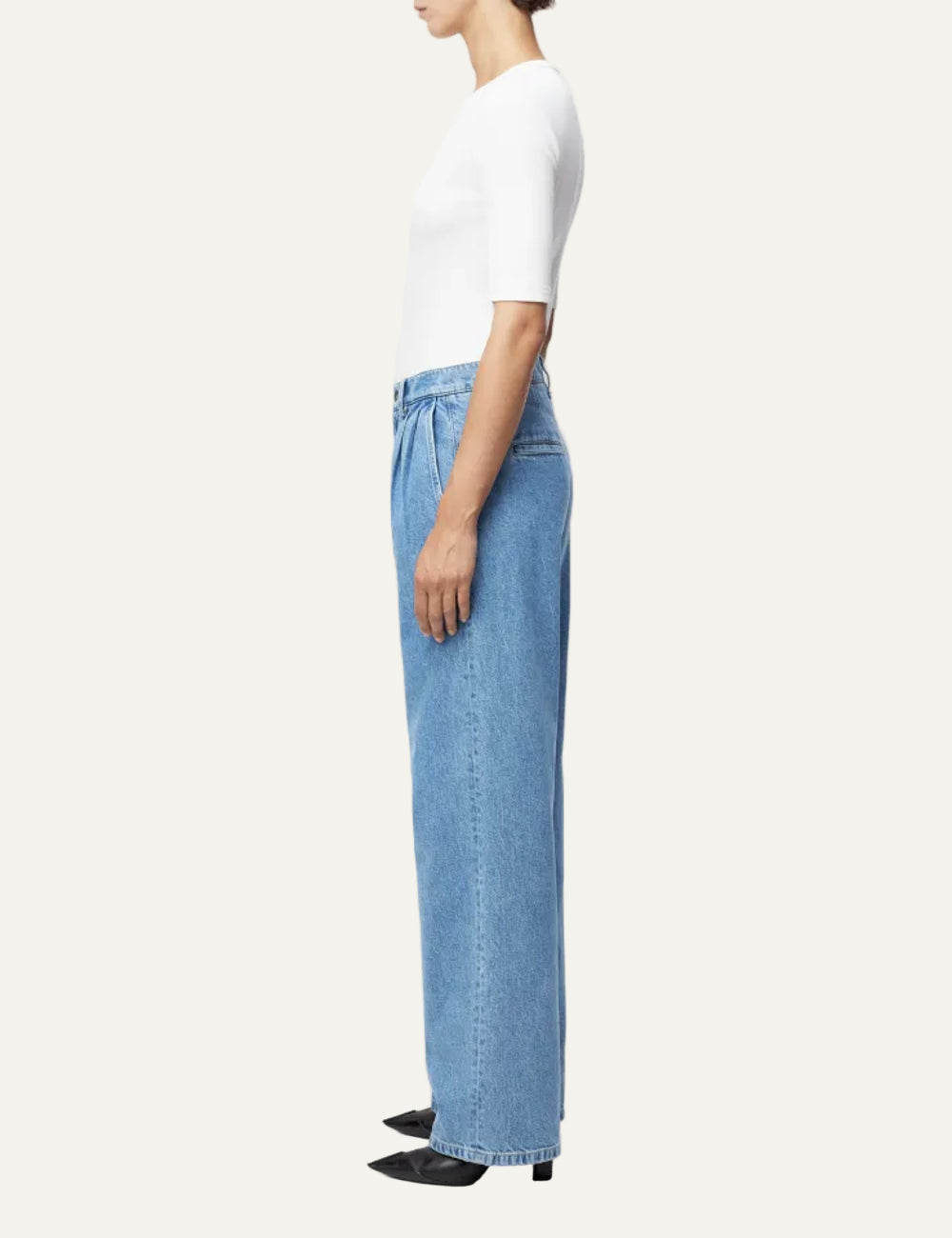 DRYKORN BEHANCE 5 POCKET DENIM IN BLUE