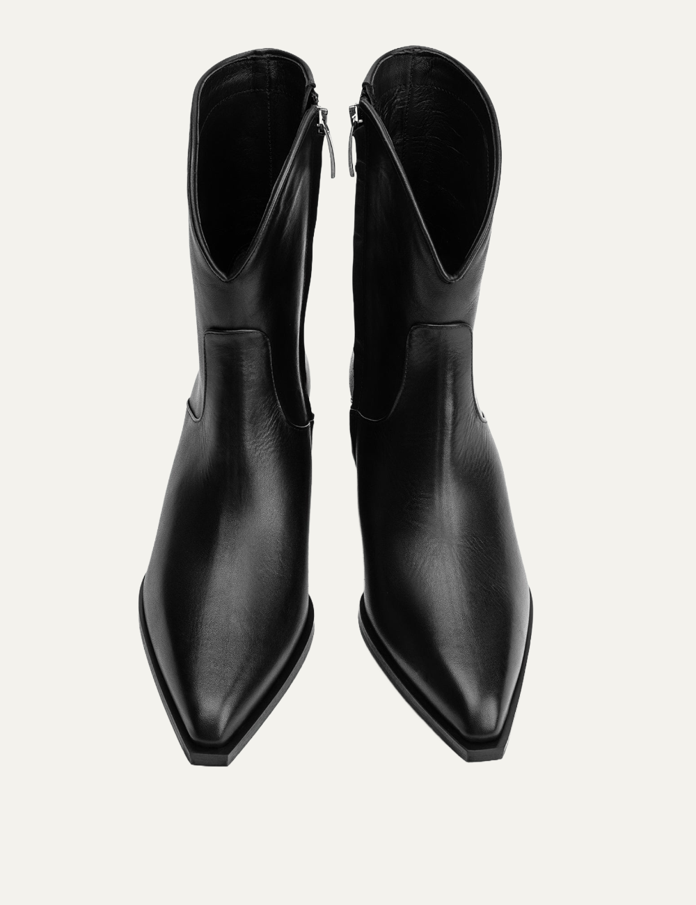 POEVE DALLAS ANKLE BOOTS BLACK