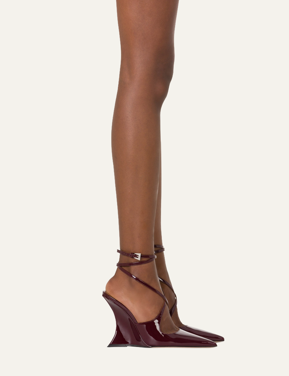 PARIS TEXAS NINA ANKLE STRAP PUMP