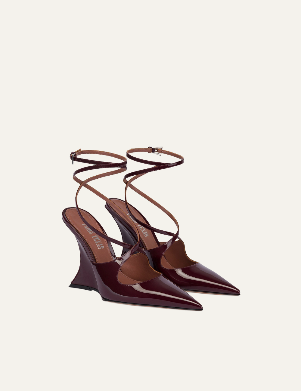 PARIS TEXAS NINA ANKLE STRAP PUMP