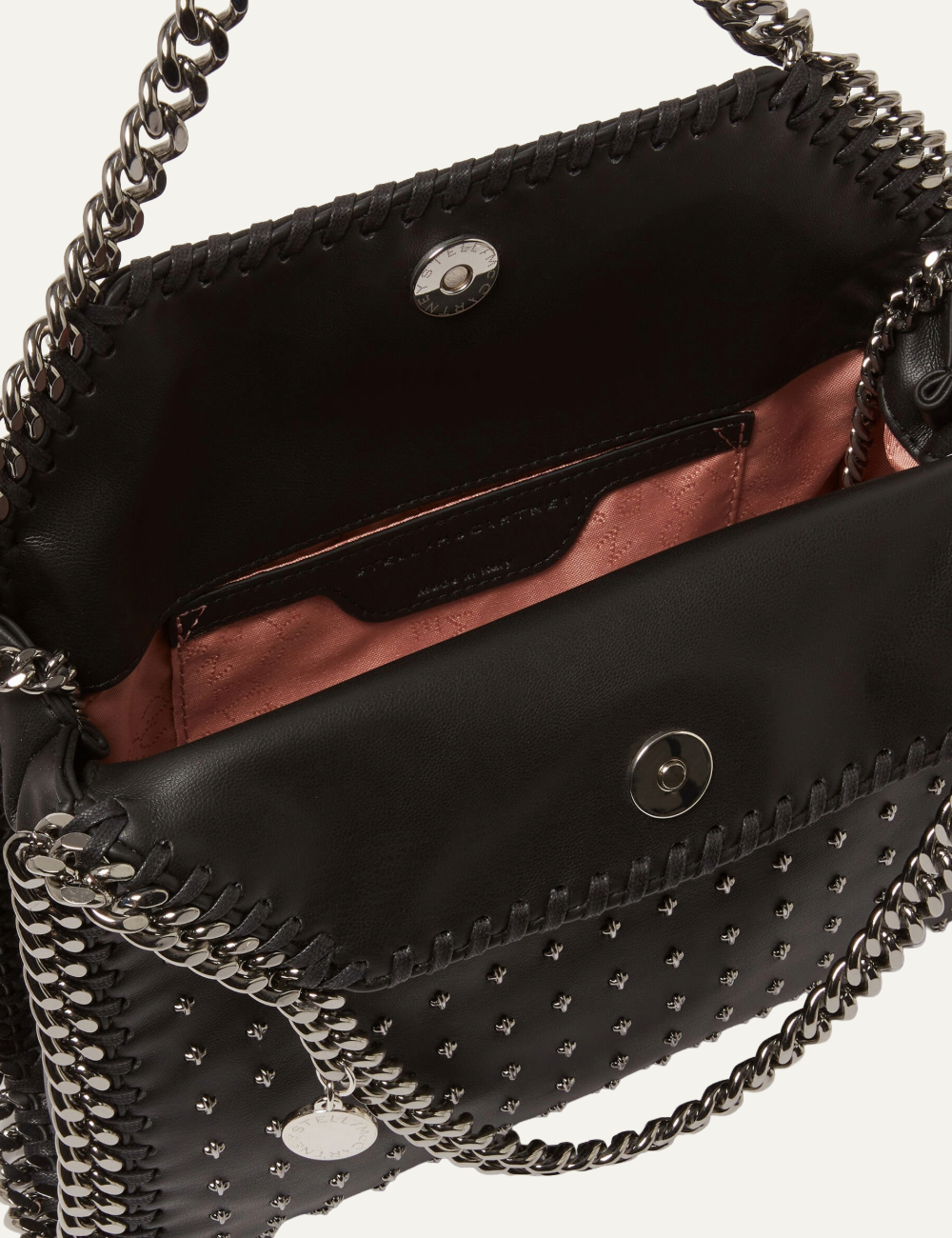 STELLA MCCARTNEY FALABELLA MINI BAG STAR STUDS