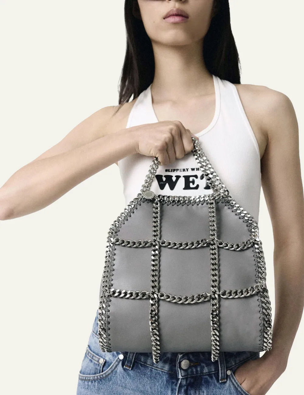 STELLA MCCARTNEY FALABELLA MINI BAG CHAIN