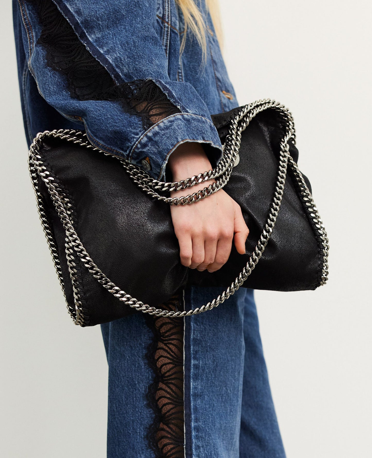 STELLA MCCARTNEY FALABELLA 3-CHAIN BAG