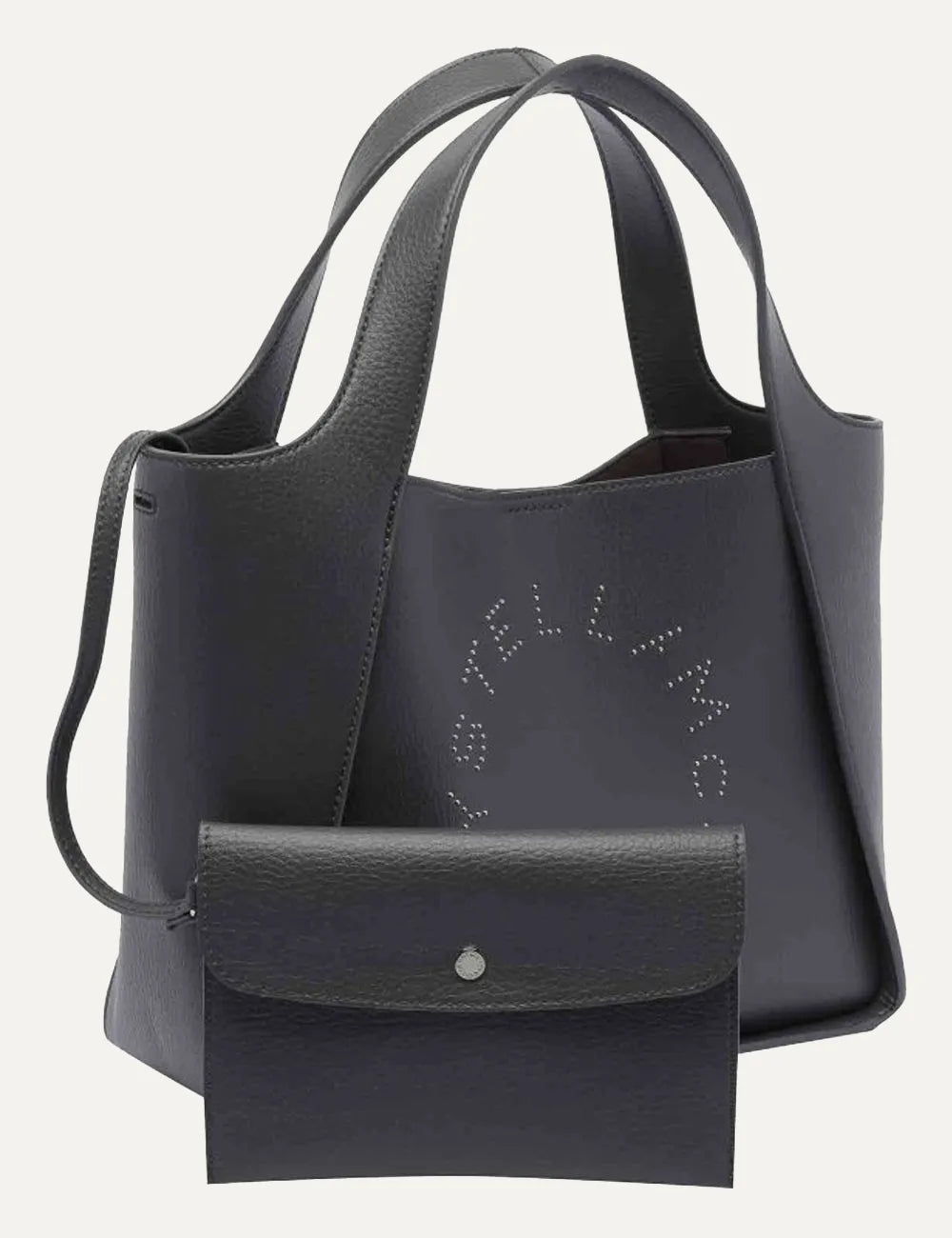 STELLA MCCARTNEY LOGO CROSSBODY TOTE BAG ECO