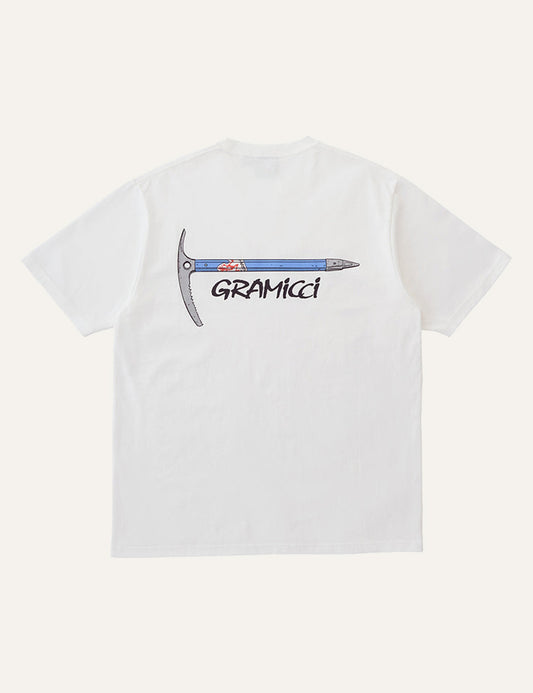 GRAMICCI ICE AXE TEE WHITE