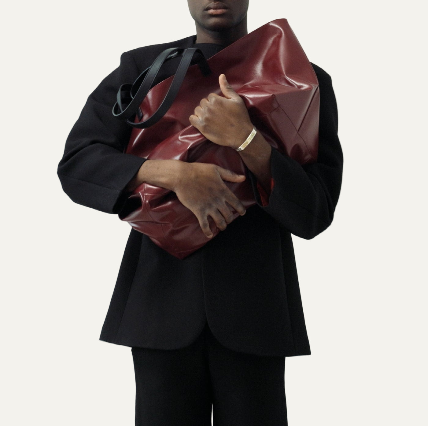 CAHU PRATIQUE ZIPPE MEDIUM BURGUNDY