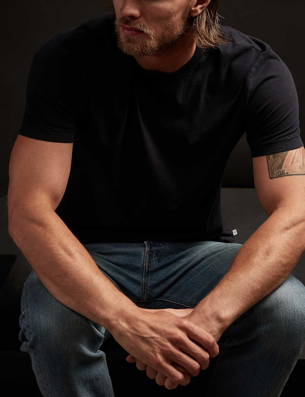 JAMES PERSE S/S CREW NECK DEEP