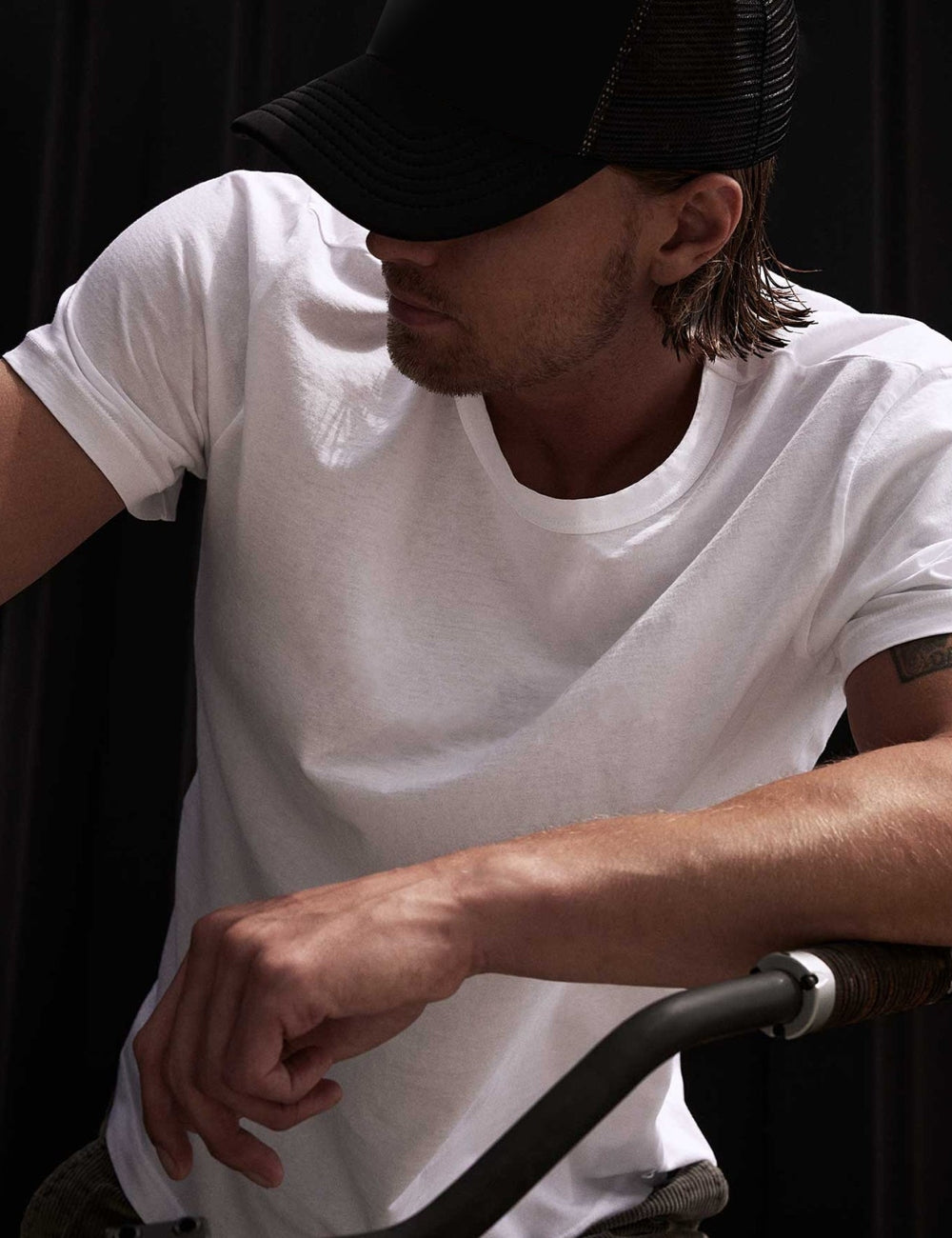 JAMES PERSE S/S CREW NECK WHITE