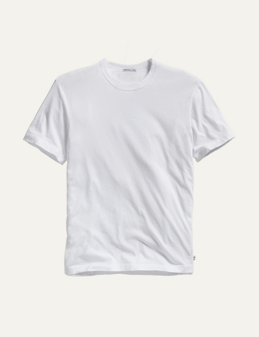 JAMES PERSE S/S CREW NECK WHITE