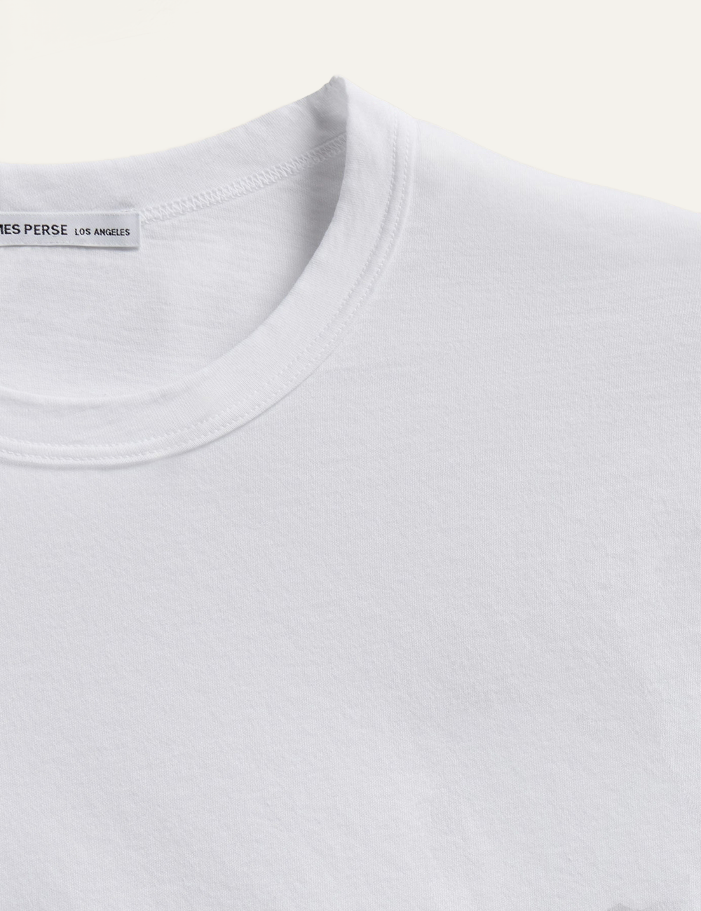 JAMES PERSE S/S CREW NECK WHITE