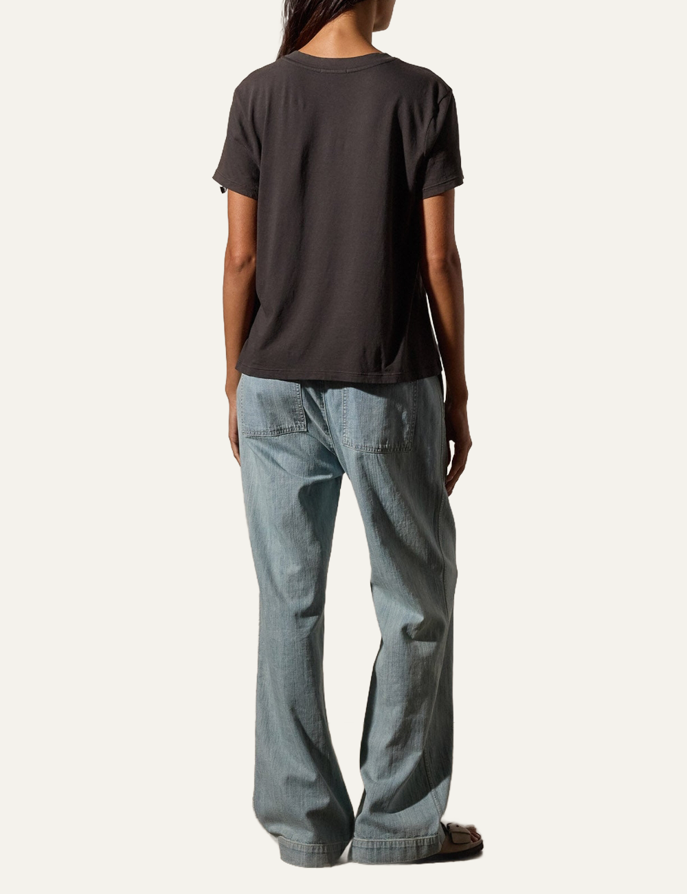 JAMES PERSE VINTAGE LITTLE BOY TEE CARBON