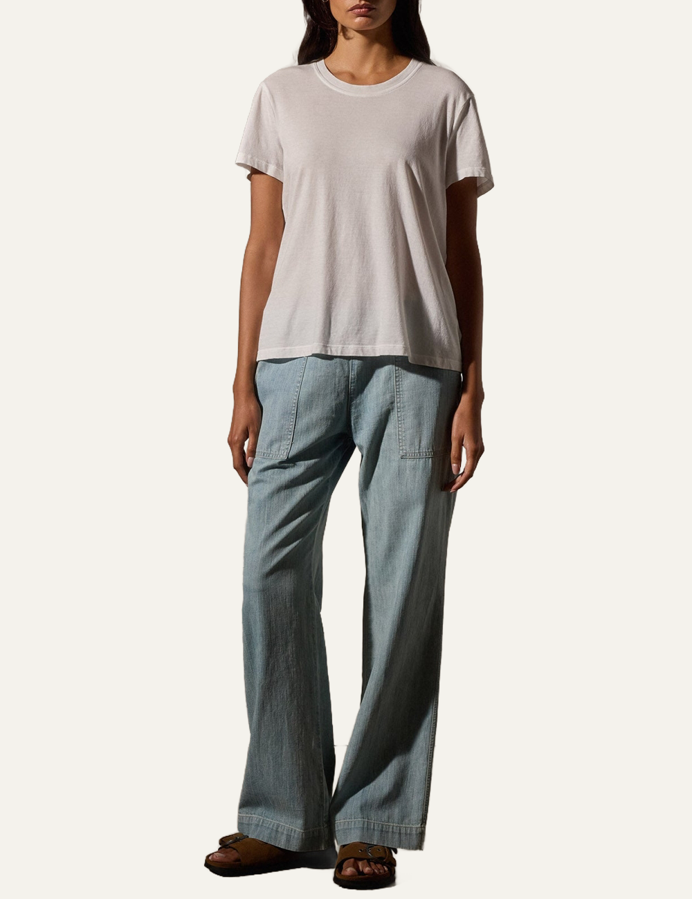 JAMES PERSE VINTAGE LITTLE BOY TEE WHITE