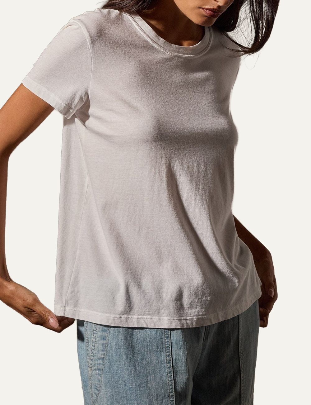 JAMES PERSE VINTAGE LITTLE BOY TEE WHITE