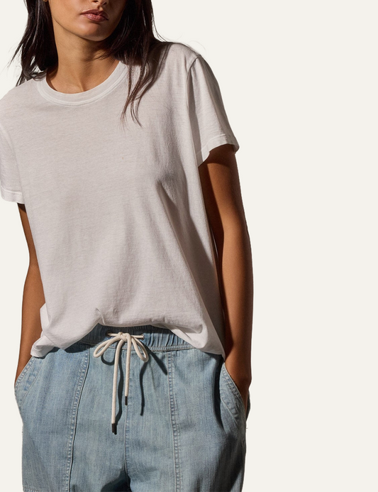 JAMES PERSE VINTAGE LITTLE BOY TEE WHITE