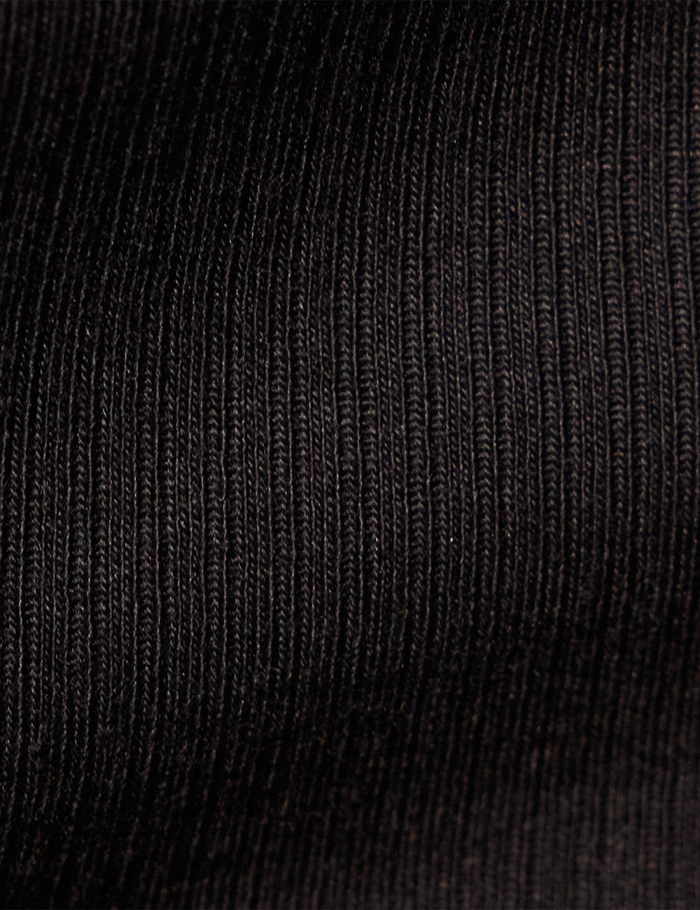 JAMES PERSE CUTWAY RIB TANK BLACK