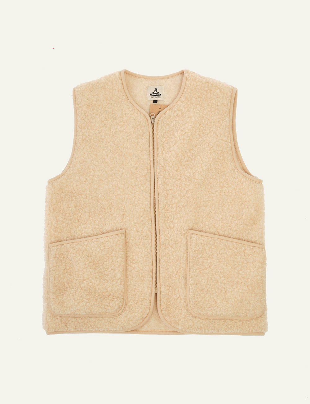 COLDBREAKER PEPITCO VEST BEIGE