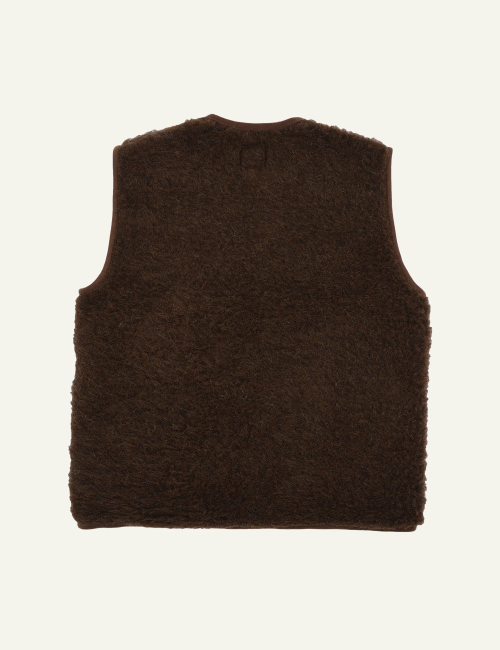 COLDBREAKER PEPITCO VEST DARK BROWN