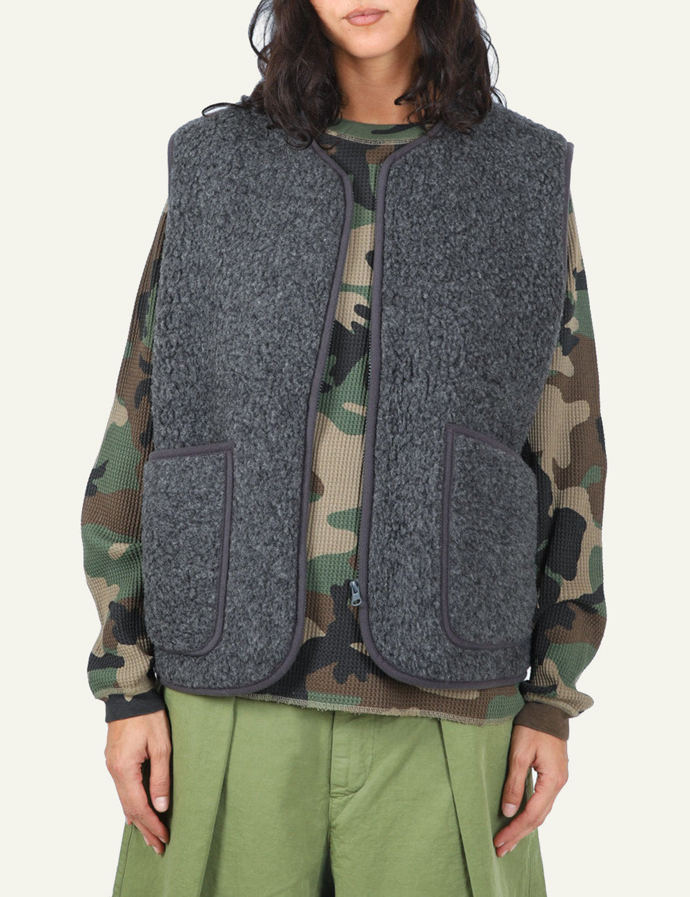 COLDBREAKER PEPITCO VEST GRAPHITE