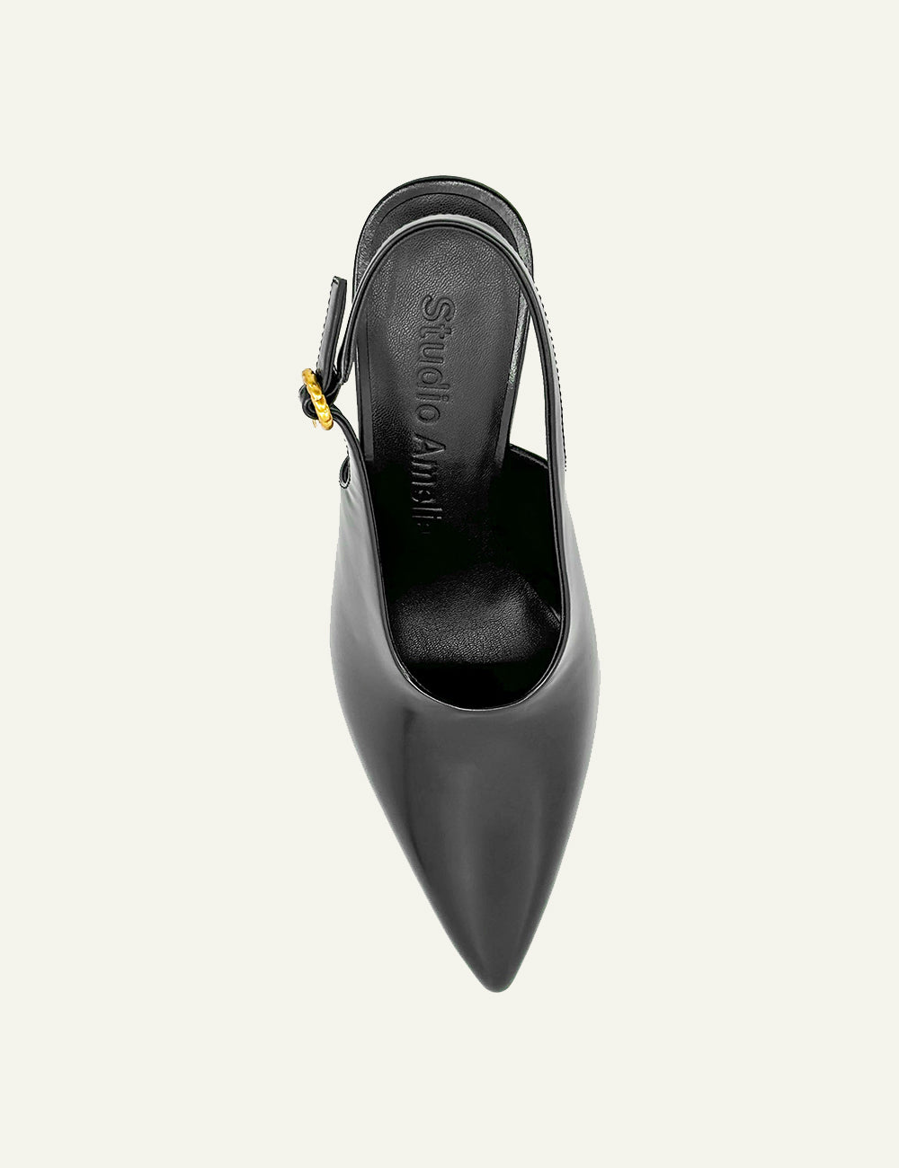 STUDIO AMELIA HALO 90 HEEL BLACK