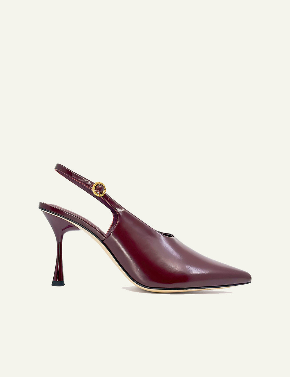 STUDIO AMELIA HALO 90 HEEL BURGUBDY