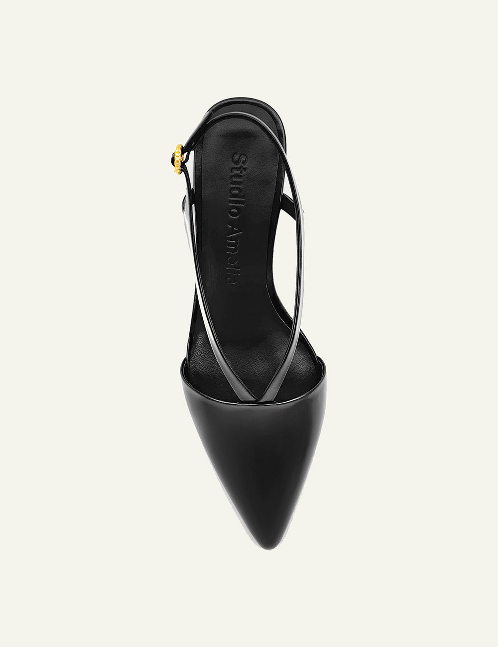 STUDIO AMELIA HALO 50 HEEL BLACK