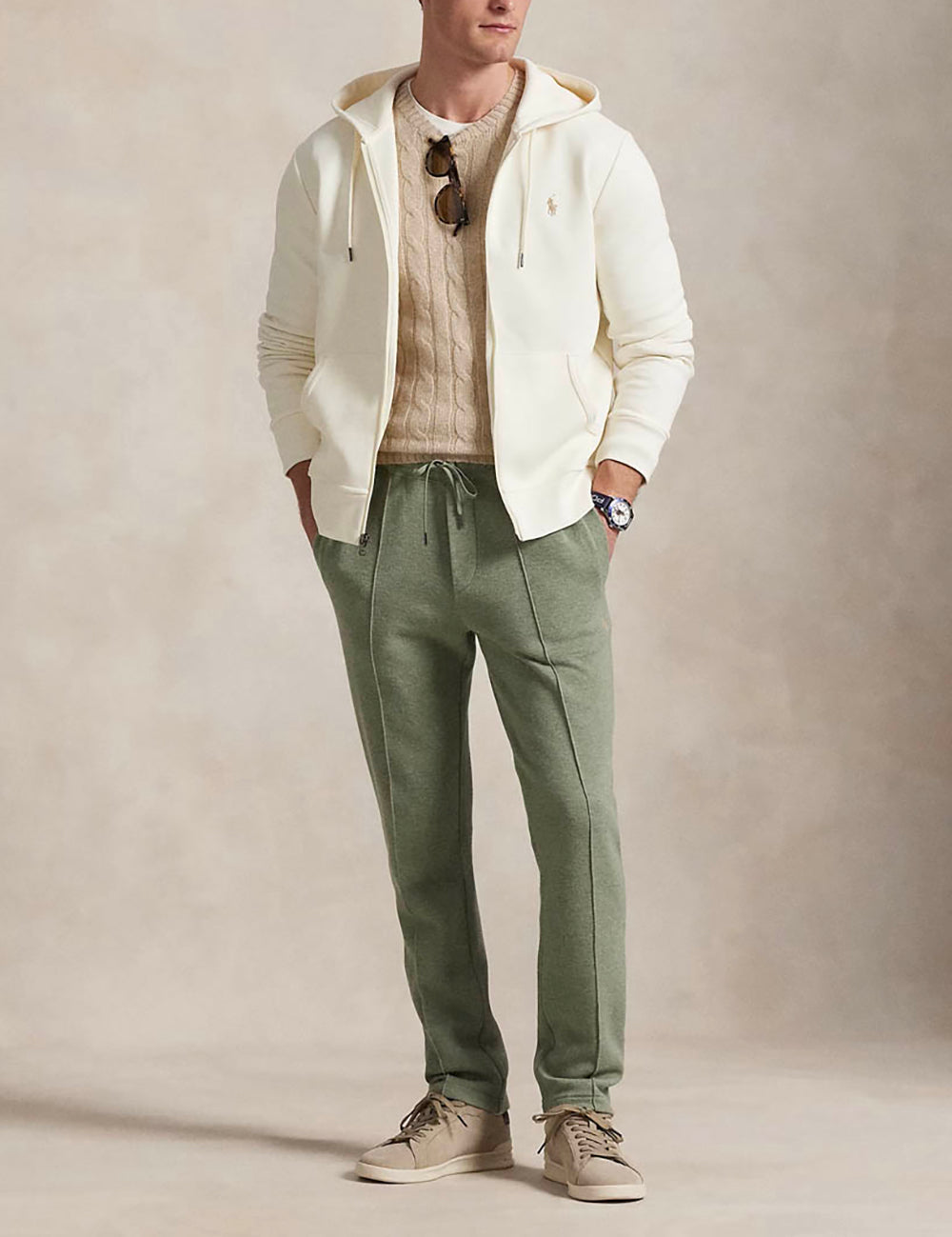 POLO RALPH LAUREN LSFZHOODM1-LONG SLEEVE-SWEATSHIRT