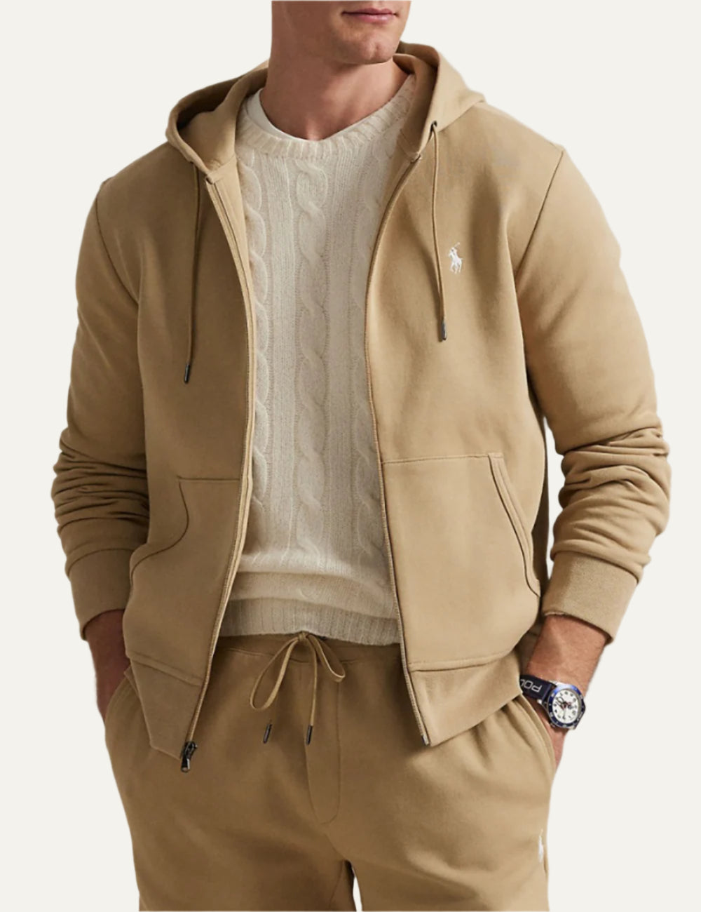 POLO RALPH LAUREN LSFZHOODM1-LONG SLEEVE-SWEATSHIRT