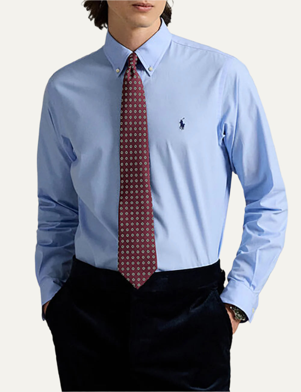 POLO RALPH LAUREN CUBDPPCS-LONG SLEEVE-SPORT SHIRT