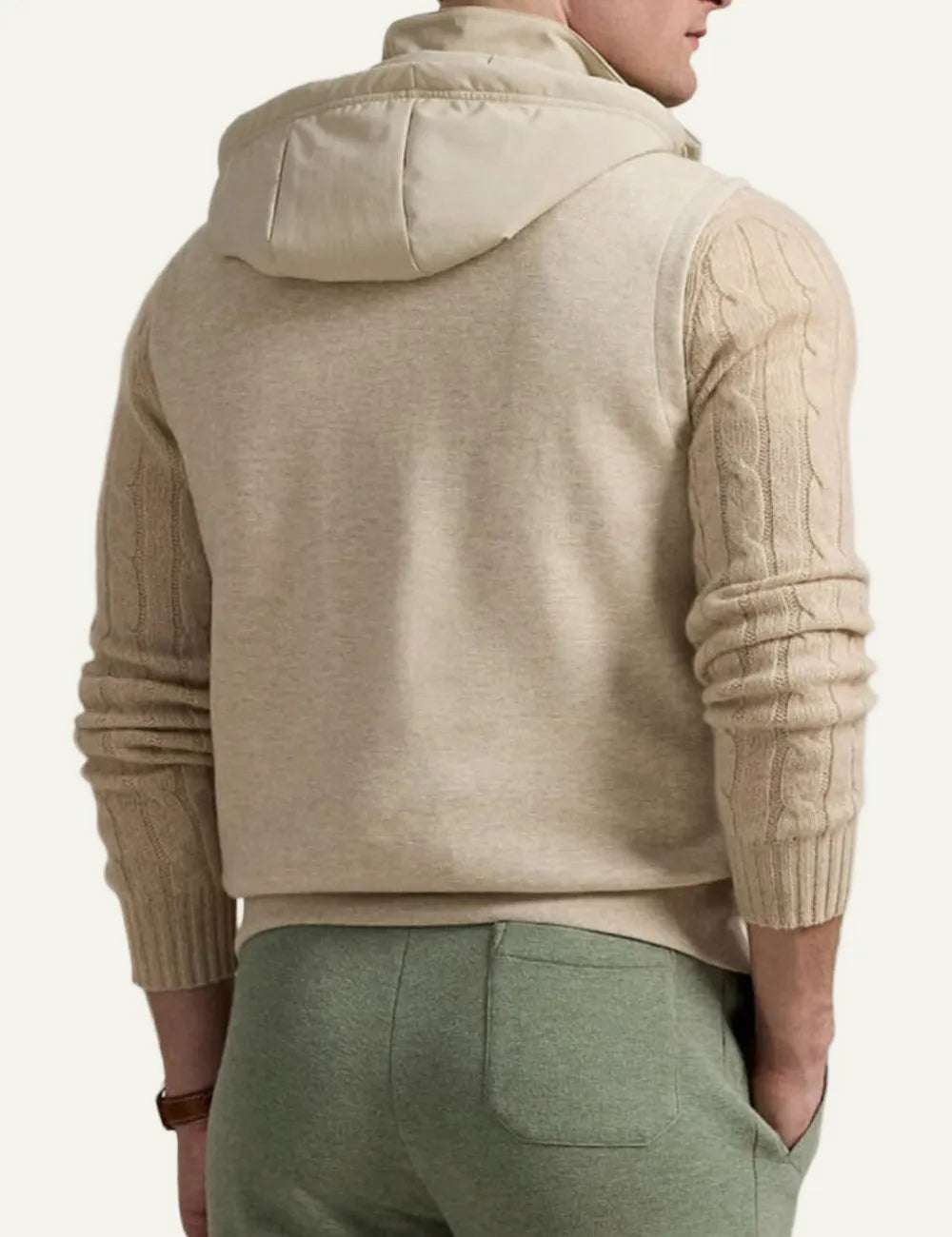 POLO RALPH LAUREN VEST LIGHT BEIGE