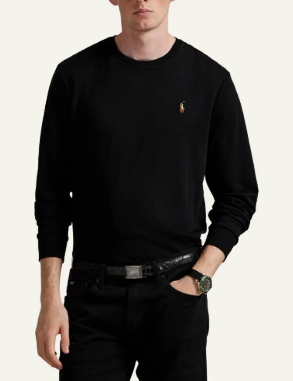POLO RALPH LAUREN LSCNCMSLM2-LONG SLEEVE-T-SHIRT