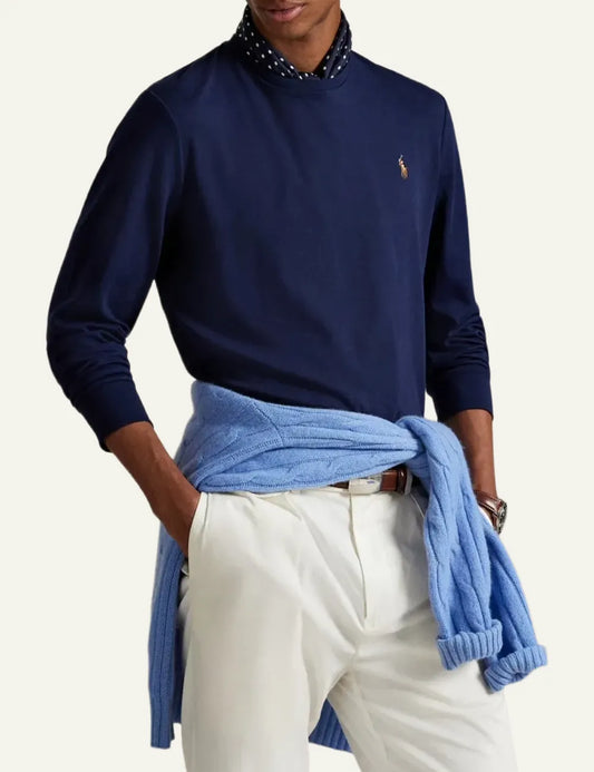 POLO RALPH LAUREN LSCNCMSLM2-LONG SLEEVE-T-SHIRT
