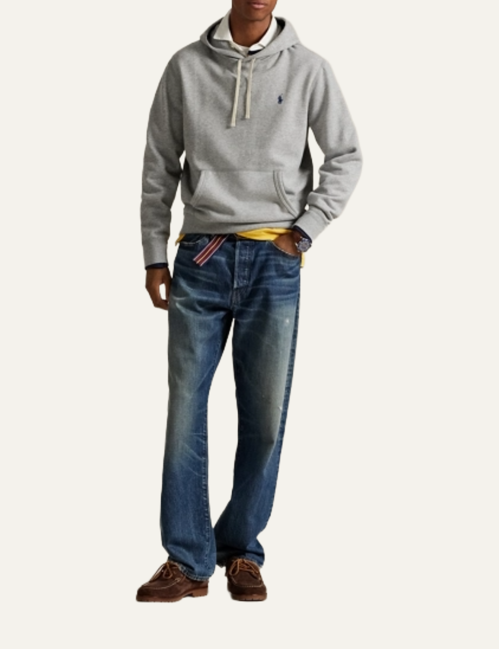 POLO RALPH LAUREN LSPOHOOD M2-LONG SLEEVE-KNIT