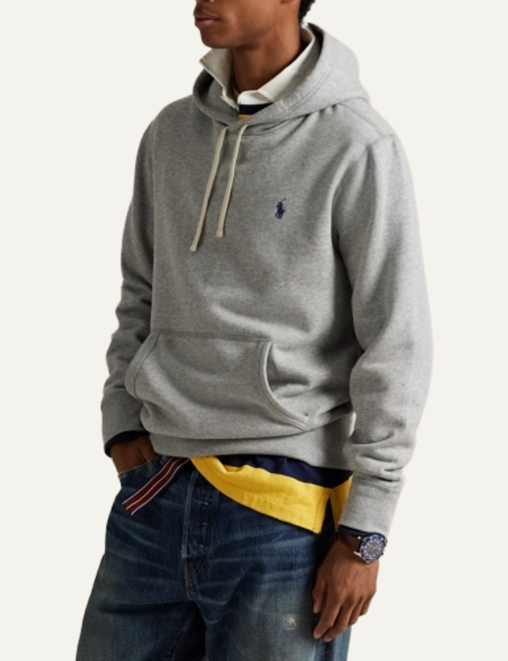 POLO RALPH LAUREN LSPOHOOD M2-LONG SLEEVE-KNIT