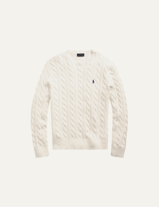 POLO RALPH LAUREN LS DRIVER CN-LONG SLEEVE-PULLOVER