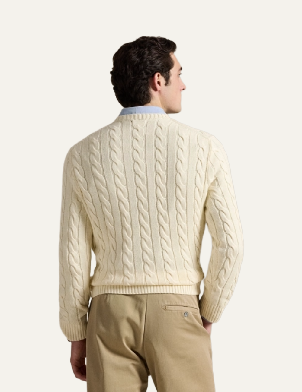 POLO RALPH LAUREN LS DRIVER CN-LONG SLEEVE-PULLOVER