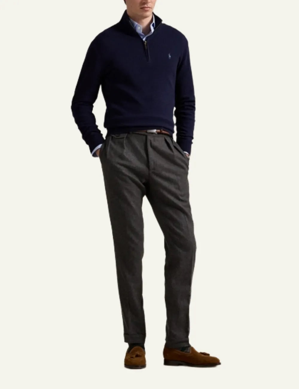 POLO RALPH LAUREN LS HZ PP-LONG SLEEVE-PULLOVER