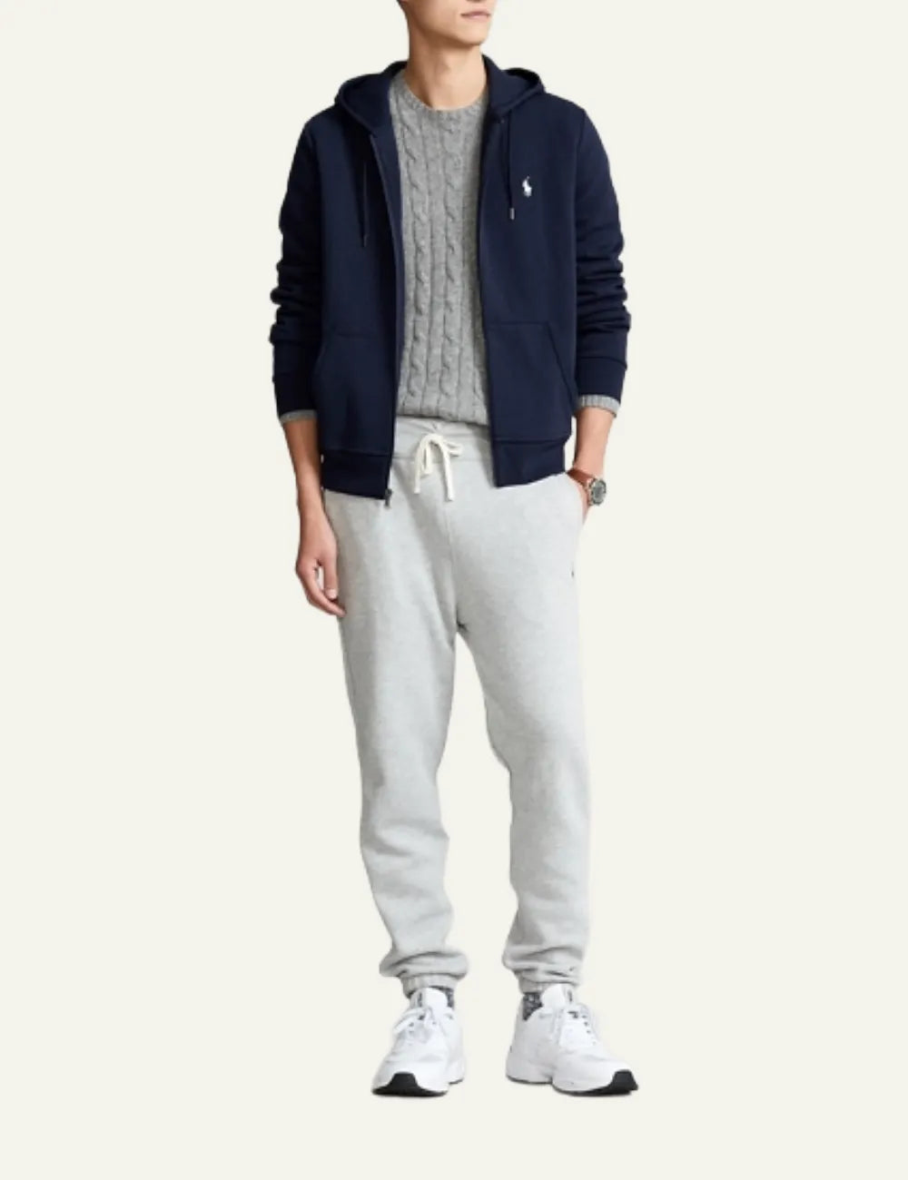 POLO RALPH LAUREN LSFZHOODM1-LONG SLEEVE-SWEATSHIRT