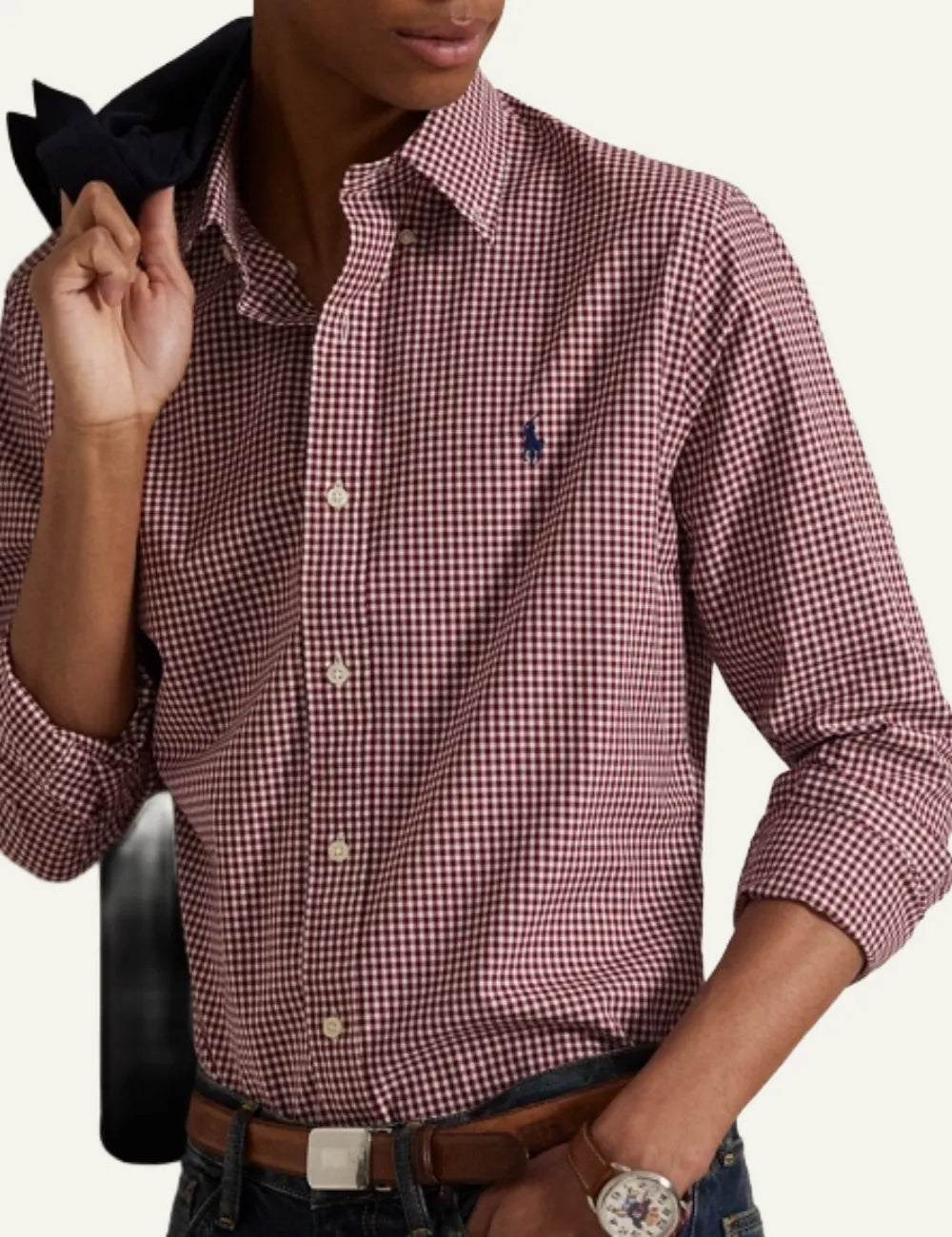 POLO RALPH LAUREN CUBDPPCS-LONG SLEEVE-SPORT SHIRT