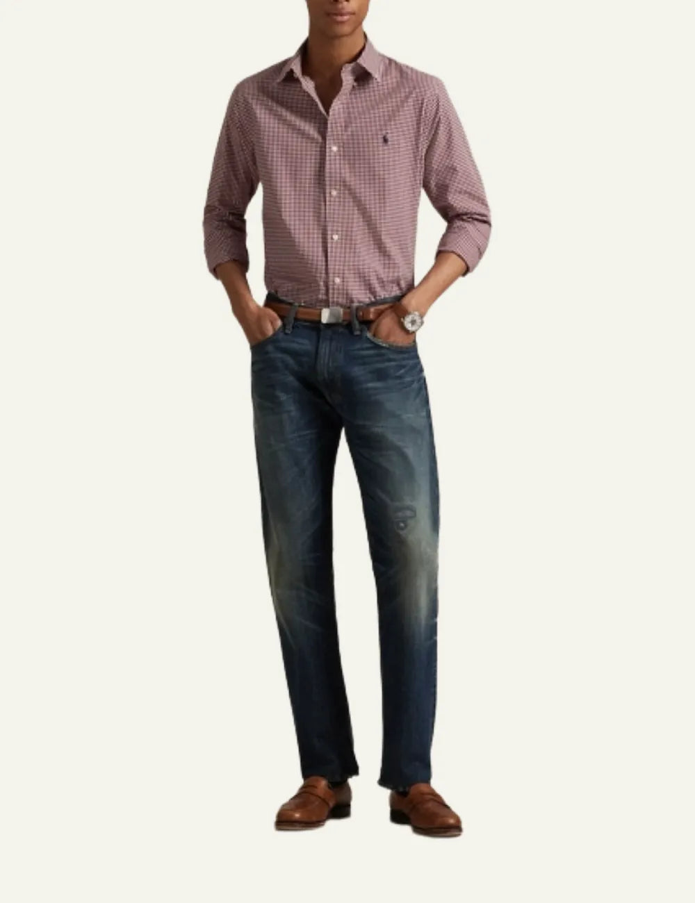 POLO RALPH LAUREN CUBDPPCS-LONG SLEEVE-SPORT SHIRT