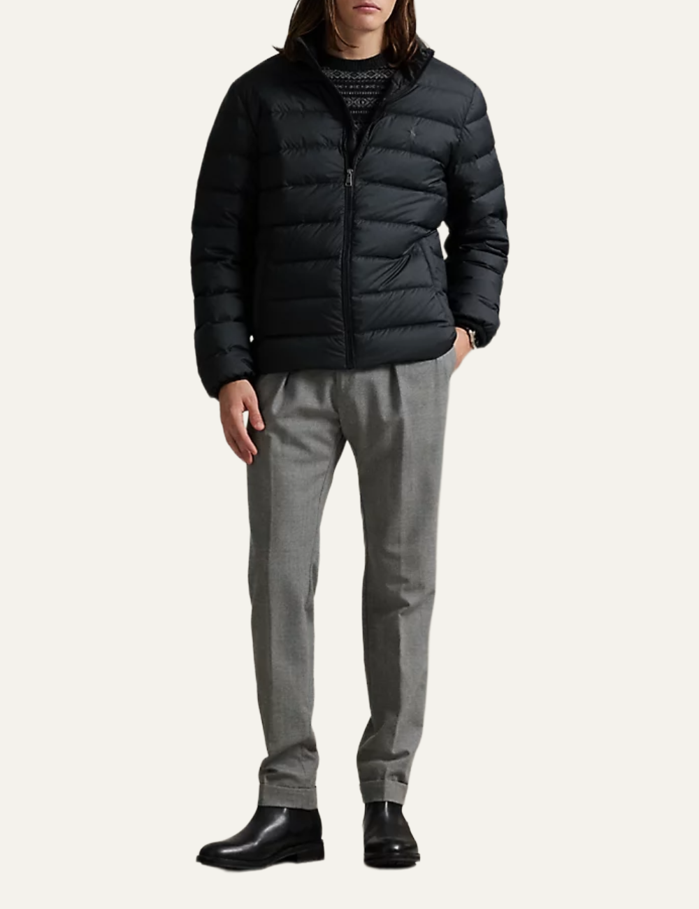 POLO RALPH LAUREN INSULATED-BOMBER BLACK