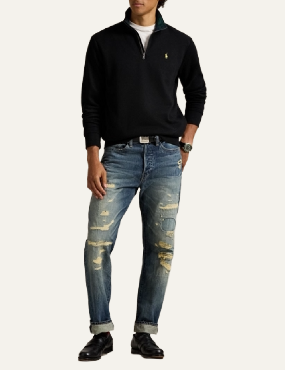 POLO RALPH LAUREN LSHZM2-LONG SLEEVE-SWEATSHIRT