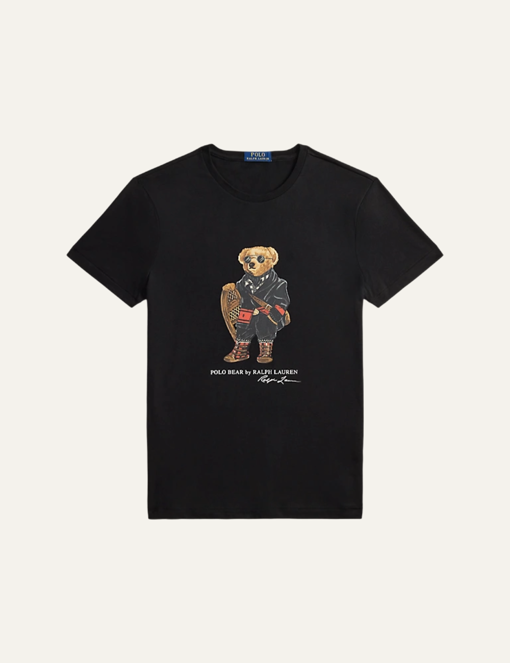 POLO RALPH LAUREN SHORT SLEEVE-T-SHIRT BLACK