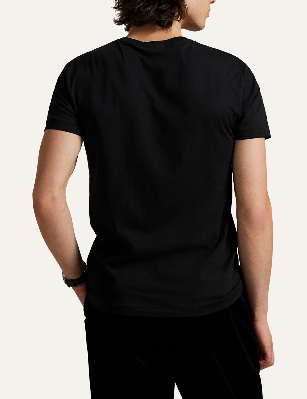 POLO RALPH LAUREN SHORT SLEEVE-T-SHIRT BLACK