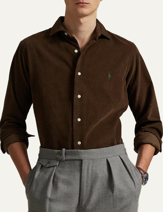 POLO RALPH LAUREN LONG SLEEVE-SPORT SHIRT